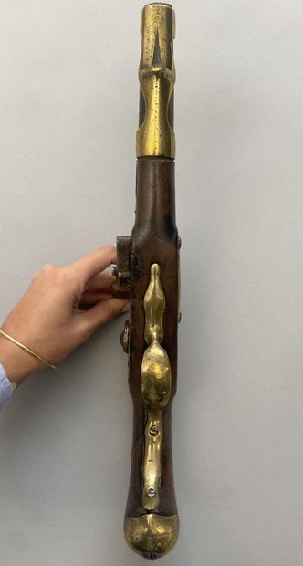 French regulation pistol model 1763/66. Fractured...