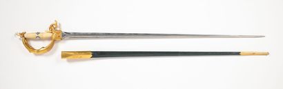 Sword of academician of Léopold Escande (1902-1980)....