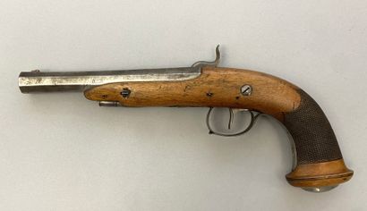 Pair of Belgian percussion pistols
Mounted...