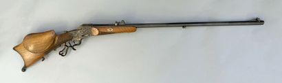 Very beautiful German shooting rifle with...