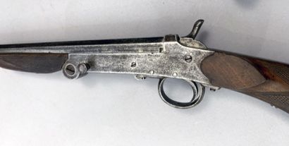 Lot including: 
- a small garden rifle with...