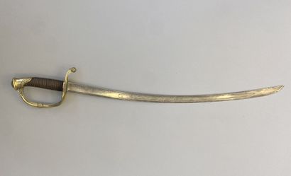Infantry officer's saber model 1821. Blade...