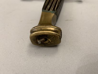 Light cavalry officer's saber, Consulate...