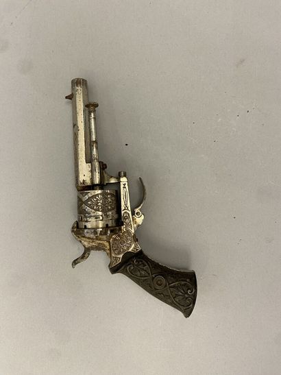 Two small revolvers system Lefaucheux in...