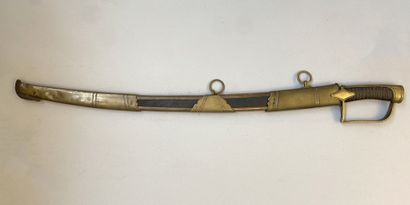 Light cavalry saber with the hunter. Curved...