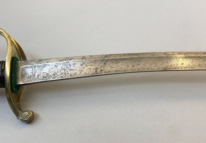 Infantry officer's saber model 1821. Blade...