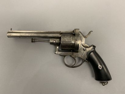 Large revolver system Lefaucheux gauge 12mm...