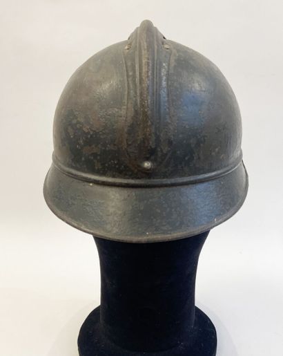 Lot of two helmet shells Adrian model 15,...