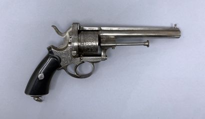 Large revolver system Lefaucheux gauge 12mm...