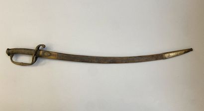 1821 infantry officer's saber
Curved blade...