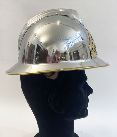 Adrian helmet type 26 of fireman, nickel...