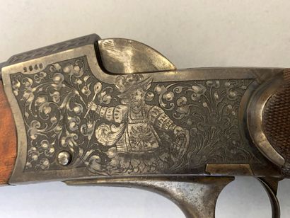 Very beautiful German shooting rifle with...