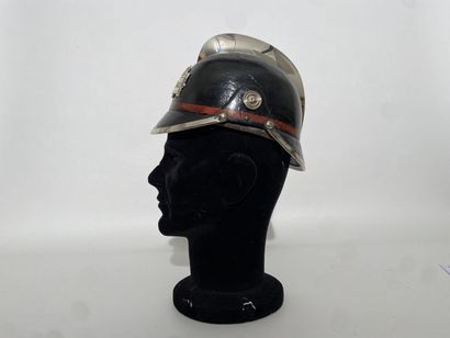 Fireman's helmet inspired by the German helmet...
