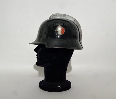 German firefighter helmet, Third Reich era,...