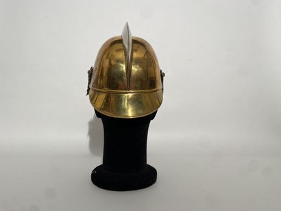 Helmet of fireman of Wittenheim (Alsace under...