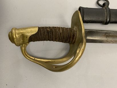 Sabre cavalerie modèle 1822 troupe
Lame vierge...