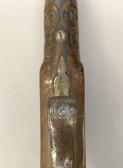 6mm Flobert boxlock pistol, Renaissance blond...