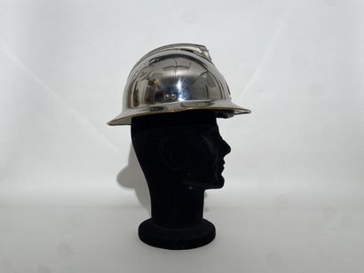 Adrian model 33 brass firefighter helmet...