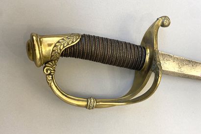 Infantry officer's saber model 1821. Blade...
