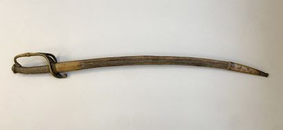 1821 infantry officer's saber
Curved blade...