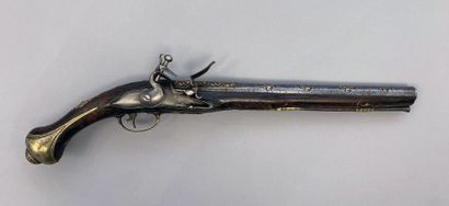 Large flintlock pommel gun of 500mm length....