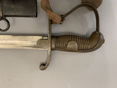 Sabre règlementaire de cavalerie allemande,...
