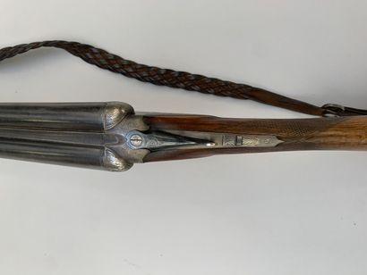 Fusil juxtaposé stéphanois système Anson...