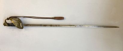 Sabre 1896 d'officier de cavalerie. Lame...