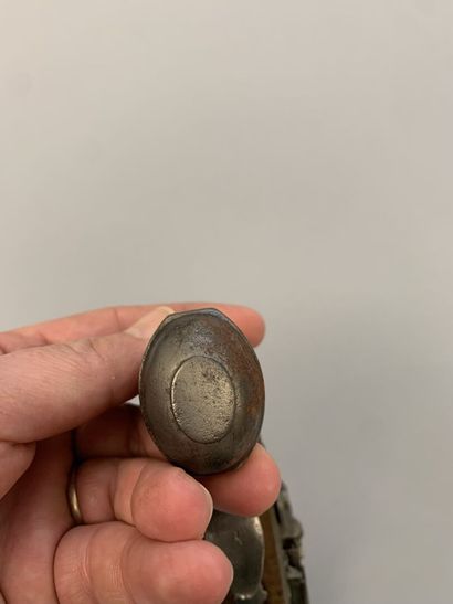 Small flintlock travel pistol from the early...
