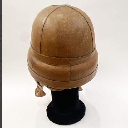 French Roold aviation helmet, 14-18 war,...