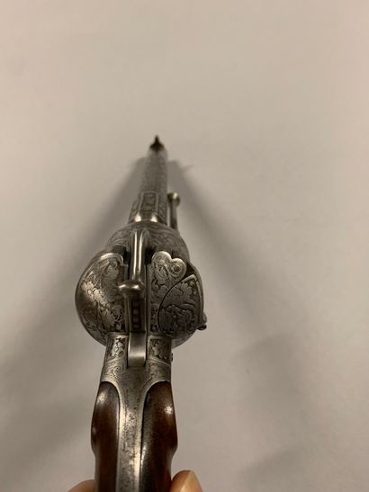 Joli revolver Lefaucheux 1858 calibre 12mm....
