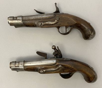 Pair of maréchaussée pistols 1770 Maubeuge
Revolutionary...