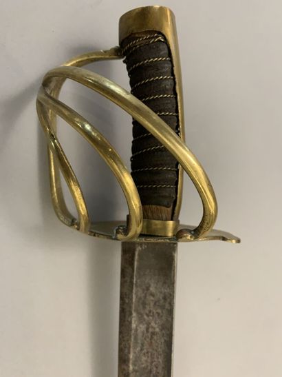 Sabre à la Montmorency époque révolutionnaire....