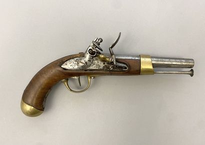 Cavalry pistol model An XIII 
Lock heavily...