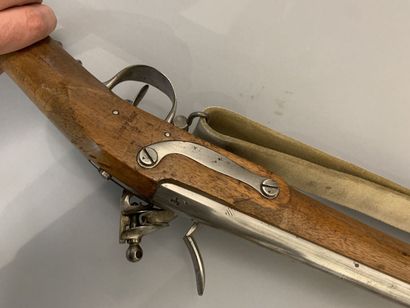 Regulation rifle with flint of voltigeur...