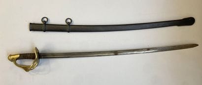Sabre cavalerie modèle 1822 troupe
Lame vierge...