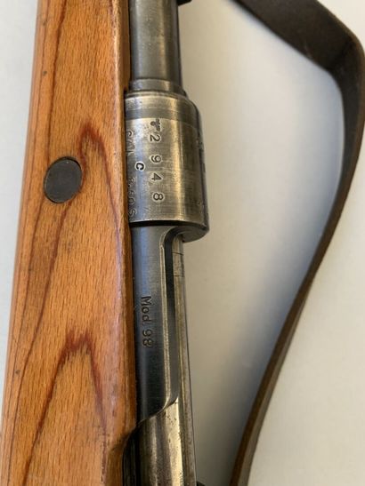 Karabiner 98K calibre 8 x 60 s. Fabrication...