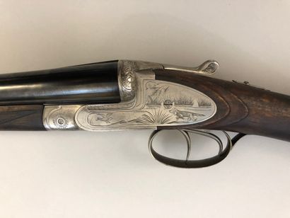 Fusil juxtaposé système Anson verrouillage...