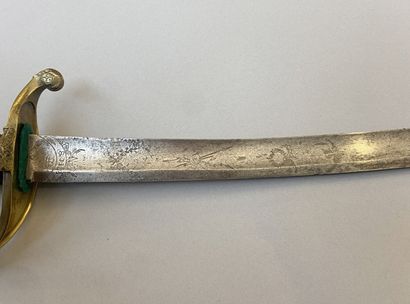 Infantry officer's saber model 1821. Blade...