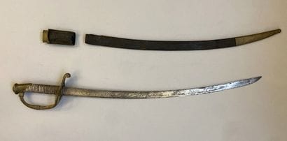 1821 infantry officer's saber
Curved blade...