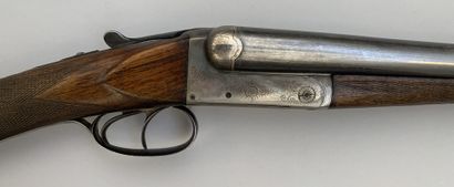 Fusil juxtaposé stéphanois système Anson...
