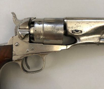 Revolver with percussion Colt model 1860...