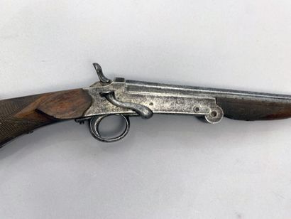 Lot including: 
- a small garden rifle with...