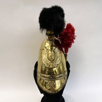 Fireman helmet Louis-Philippe period, high...