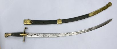 Light cavalry officer's saber, Consulate...