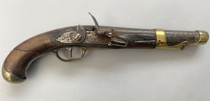 French regulation pistol model 1763/66. Fractured...
