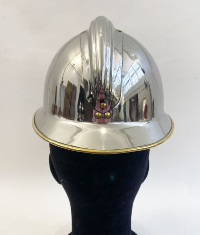 Adrian helmet type 26 of fireman, nickel...