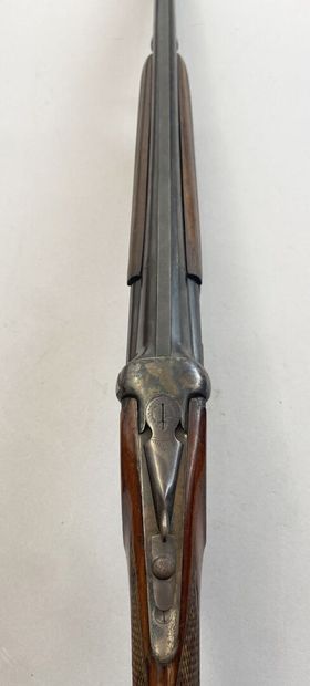 Fusil superposé italien calibre 12/70 à éjecteurs...