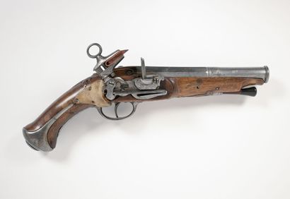 Beautiful Spanish pistol of voyage or cavalry...