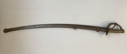 1822 cavalry officer's saber
Blank blade...